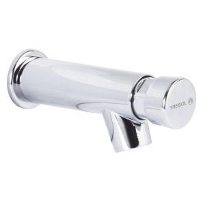 TEMPORIZADA LLAVE MINIMALISTA CORTA A LA PARED PARA LAVATORIO