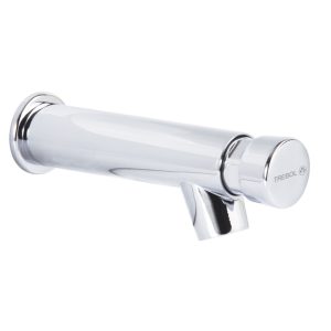 TEMPORIZADA LLAVE MINIMALISTA LARGA A LA PARED PARA LAVATORIO