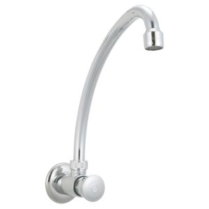 Llave de lavadero temporizada a la pared