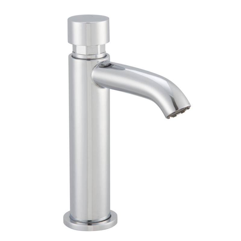 Llave de lavatorio temporizada baja al mueble