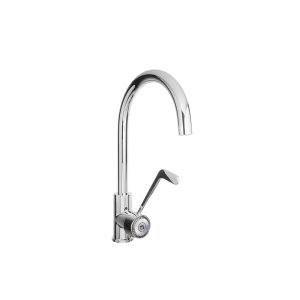 Mezcladora monocomando para lavadero a leva.