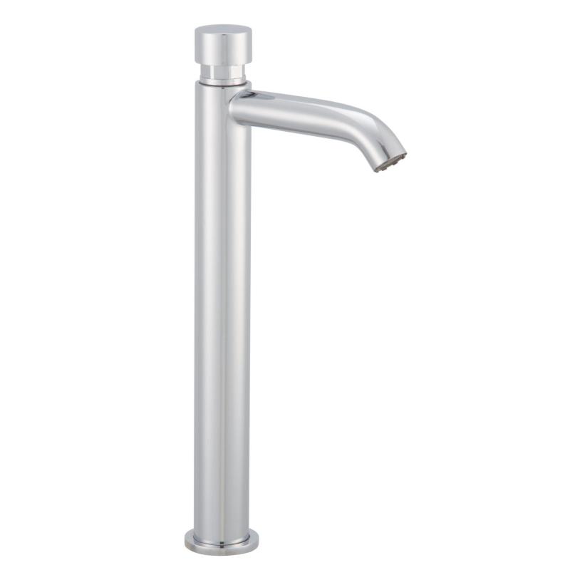 Llave de lavatorio temporizada alta al mueble